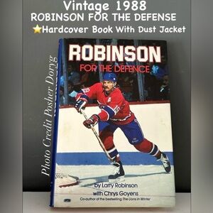Vintage 1988 (36 yrs old)Robinson for the Defence Hardcover Book